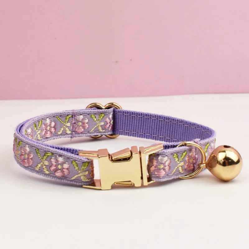 Kitten Cat Collar with Bell - various sizes and colors