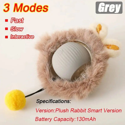 Automatic Rolling Ball Dog Toy – Interactive Self-Moving Pet Toy, Multiple Colors