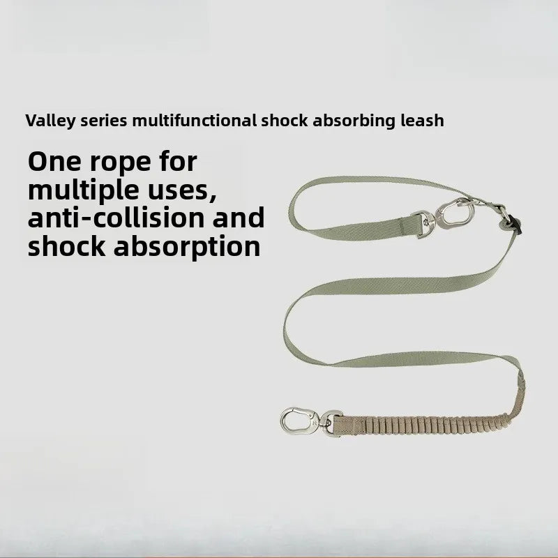 Bungee Buffer Dog Leash Set Anti-Shock - different colors