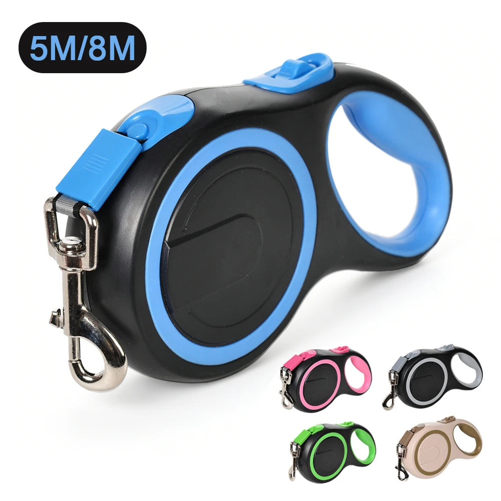 Automatic Retractable Big Dog Leash - different colors and lengths