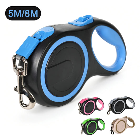 Automatic Retractable Big Dog Leash - different colors and lengths