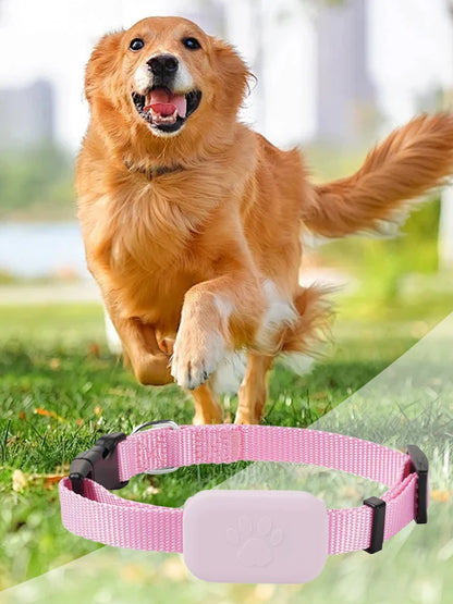 Pet GPS Tracker with Adjustable Collar Smart Pet Locator Cat Tracker for Cats and Dogs