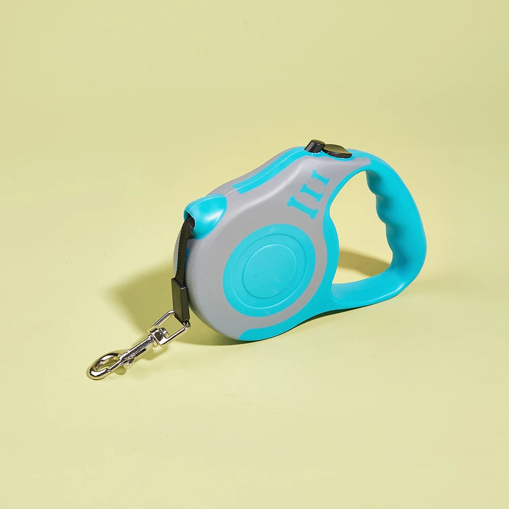 3m & 5m Dog Leash Strong Nylon For Small Medium Large Dogs Cats Automatic Retractable Durable