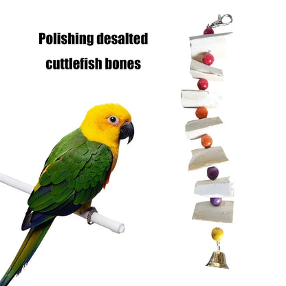 1-5Pcs Bird Cuttle Bone Pet Grinding Cuttlefish Bone Natural Parrot Chew Toy Chewing