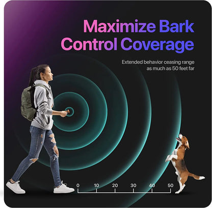 2026 Release Pet Dog Repeller Ultrasonic Dog Training Device Rechargeable Anti Dog Bark Deterrent Device With LED Flashlight