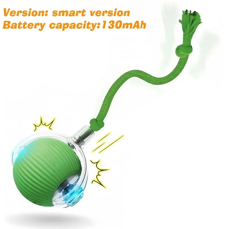 New Dog Interactive Ball Toy, Automatic Rolling Dog Ball, Rechargeable, Smart Puppy Toy