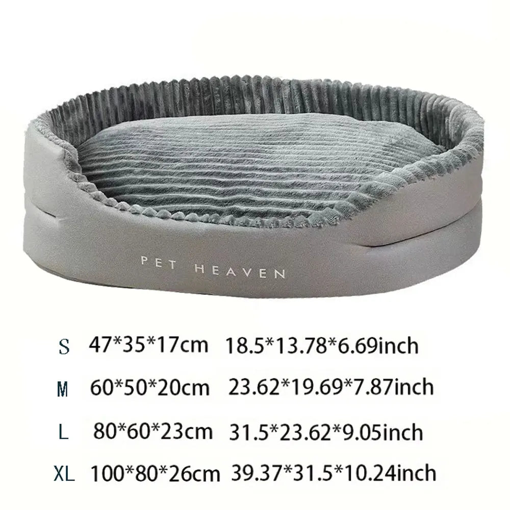 A Super-sized Pet bed that is soft, dirt resistant, non slip, comfortable - 4 different sizes