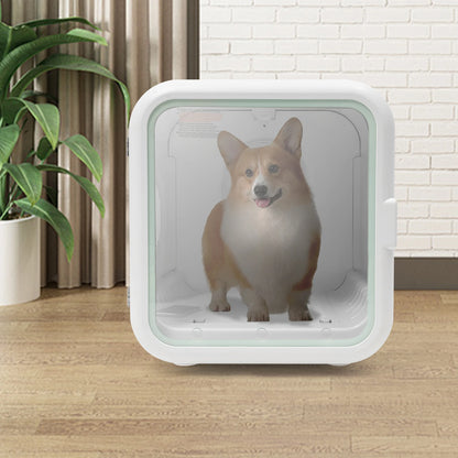 62L Automatic Pet Dryer Box Puppy Drying Machine Smart Pet Grooming Hairdryer Intelligent Temperature Control for Dogs Cats