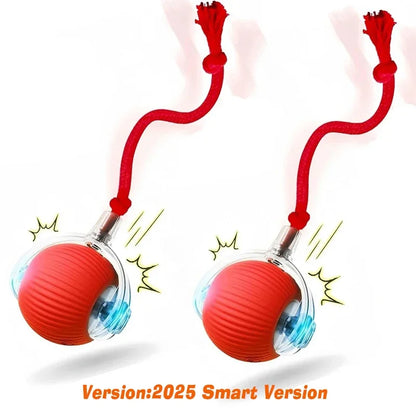 New Dog Interactive Ball Toy, Automatic Rolling Dog Ball, Rechargeable, Smart Puppy Toy