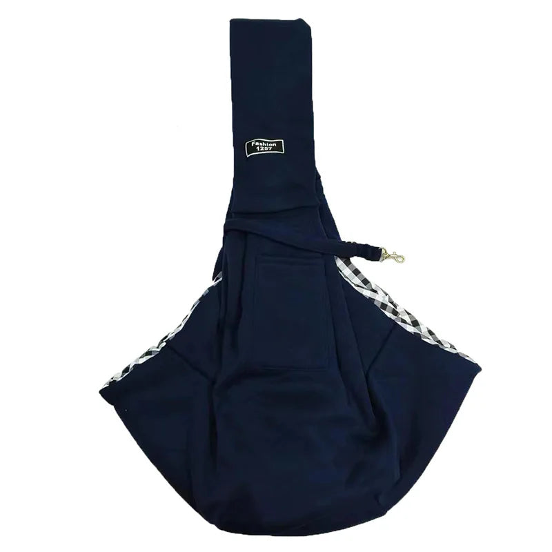 Crossbody breathable dog folding pet bag, large capacity pet supplies