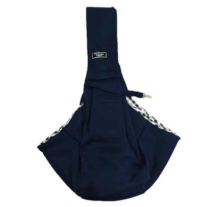Crossbody breathable dog folding pet bag, large capacity pet supplies