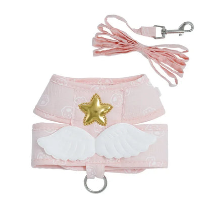 Angel Wing Vest Cat Dog Harness - color choice