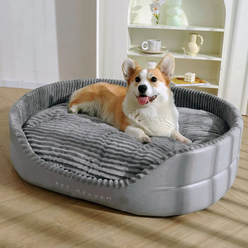 A Super-sized Pet bed that is soft, dirt resistant, non slip, comfortable - 4 different sizes