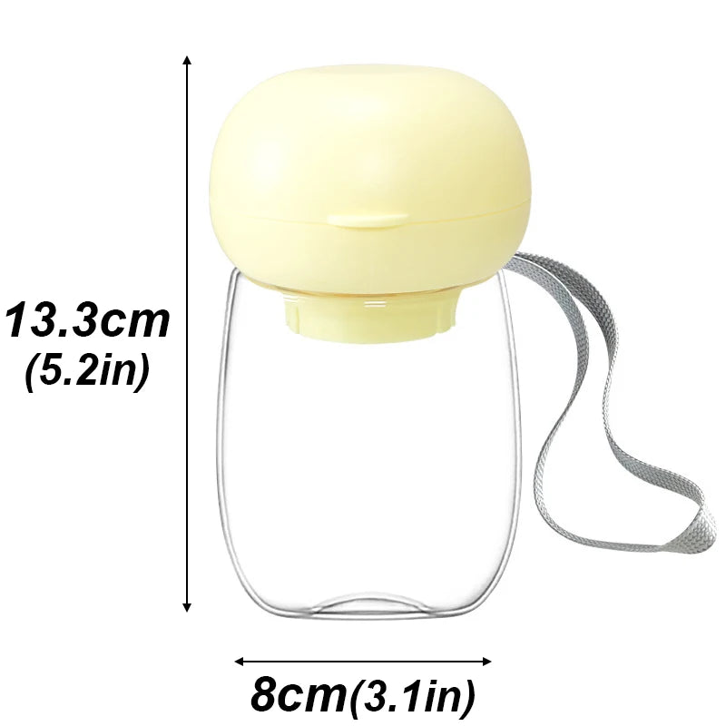 Lightweight Pet Water Bottle Dispenser With Lanyard Puppy Pet Drinker For Dog Accessories Supplies Outdoor Portable Traveling