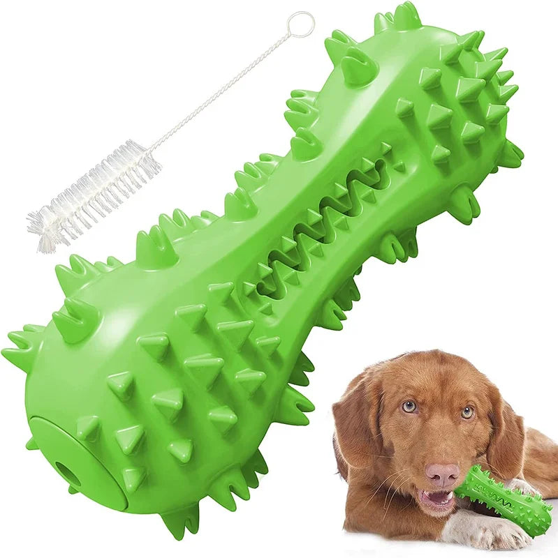 Durable Dog Chew Toys for Aggressive Chewers – Teeth Cleaning, Multiple Colors