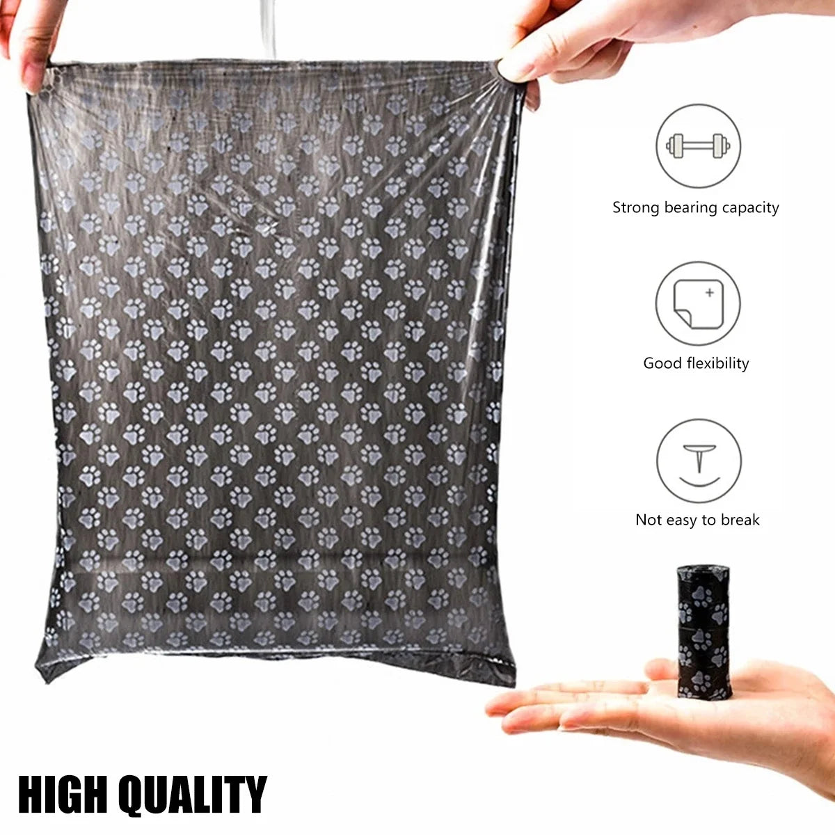 Dog Poop Bags - 2-, 5-, 20-, 30-, or 40-Roll packages