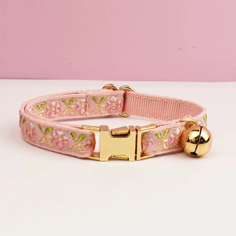 Kitten Cat Collar with Bell - various sizes and colors