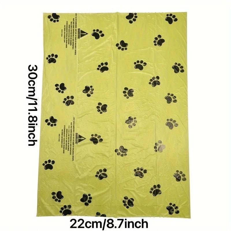 Dog Poop Bags Non-Stick Dog Waste Bags for Dogs  15 Bags/Roll, comes in 10, 20, and 30 roll packages