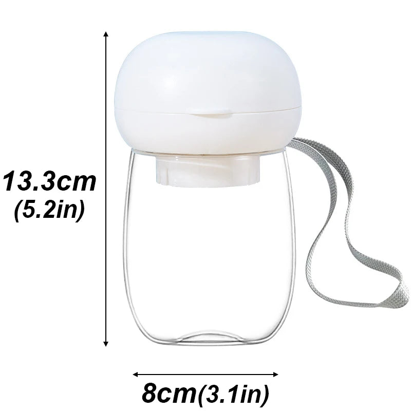 Lightweight Pet Water Bottle Dispenser With Lanyard Puppy Pet Drinker For Dog Accessories Supplies Outdoor Portable Traveling