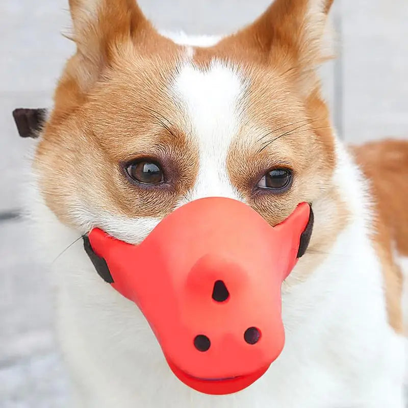 No Bark Muzzle For Dogs Silicone Dog Muzzle Comfortable Mouth Cover For Small Medium dogs