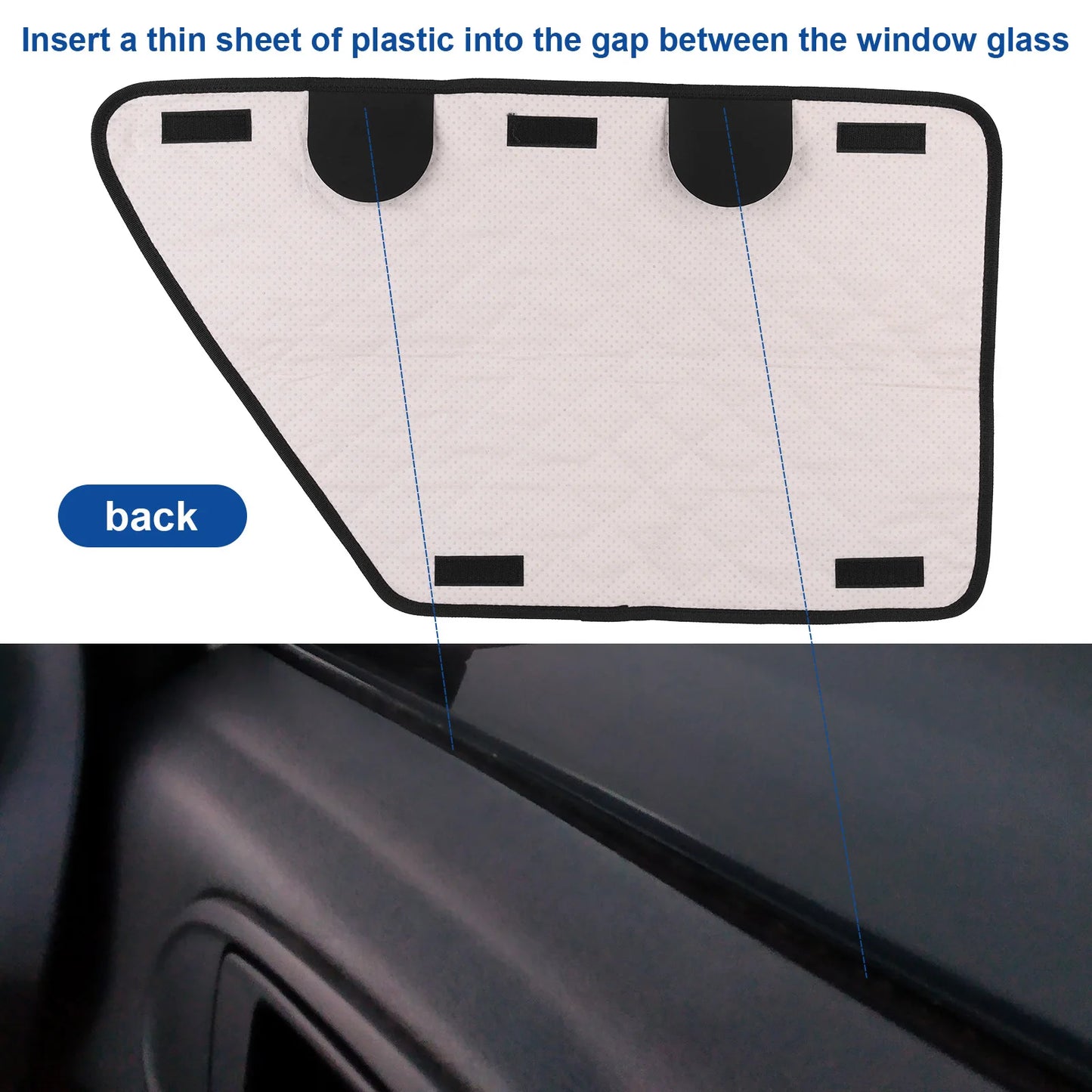 2Pcs Waterproof Car Door Cover for Dog Pet Anti-Scratch Car Cover Washable Car Door Protect Mat for Car SUV Truck Travel