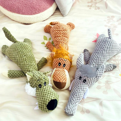Large Dog Toy Bite-Resistant Sound Plush Toy