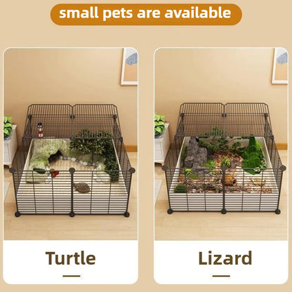 Hamster Cage Home Luxury Large Space Suitable for Multiple Pets Indoor Durability Free Landscaping Small Animal Products