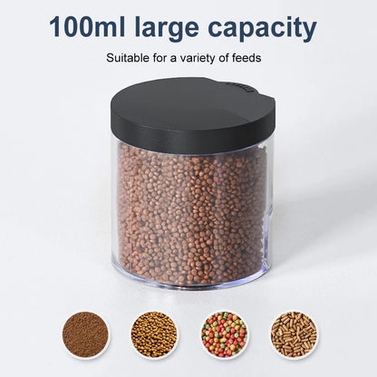 Automatic Fish Tank Feeder Large Capacity Timer Food Dispenser Intelligent Control Fish Feeder for Tank Aquariums & Pond