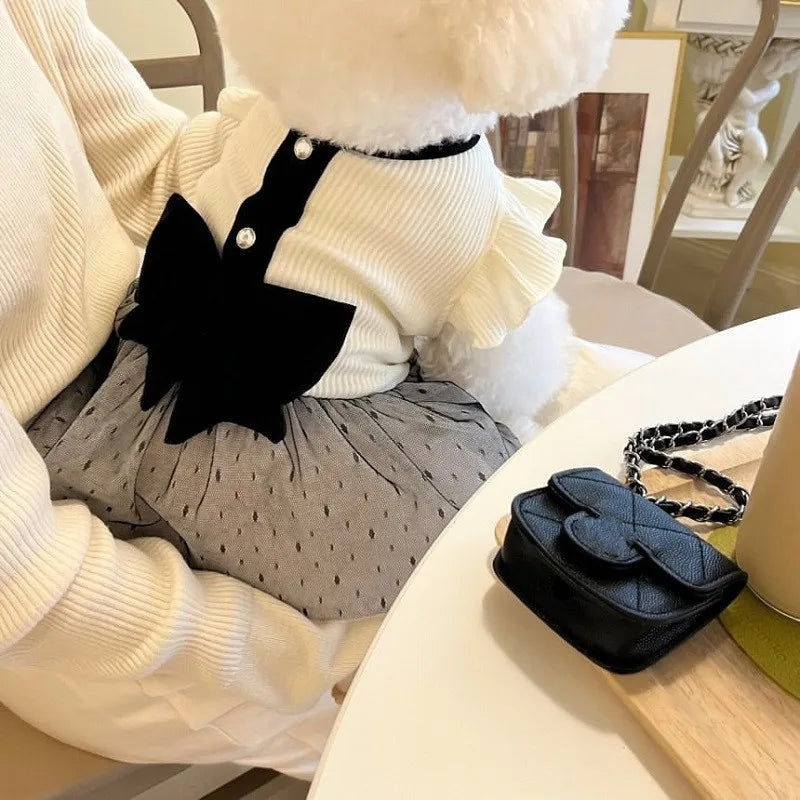 Luxury Dog Dress for Small Dogs